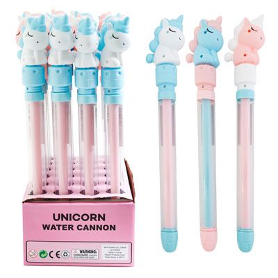 Wholesale Footwear Water Blaster Unicorn 14inl 3ast Colors 24pc Pdq 3.7oz