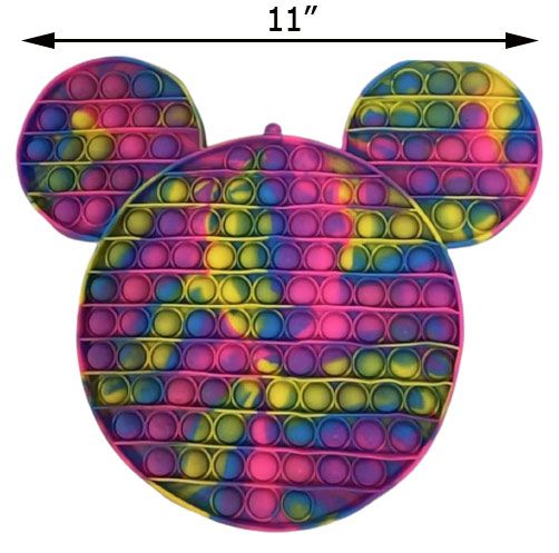 Wholesale Footwear Giant Tie Dye Mouse Ears Pops
