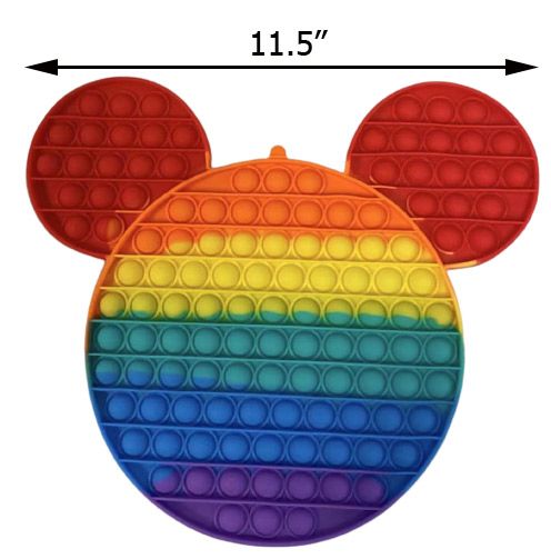 Wholesale Footwear Giant Mouse Ear Rainbow Pops