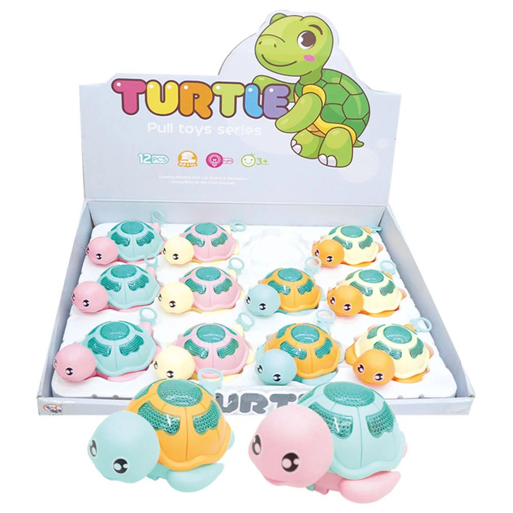 Wholesale Footwear Pull Toy Turtle With Led
