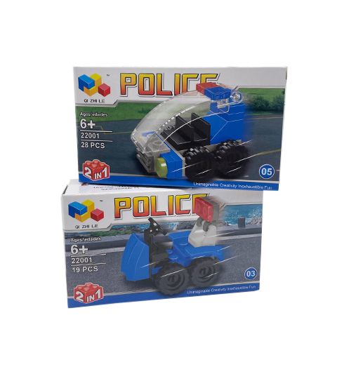 Wholesale Footwear Police Building Brick