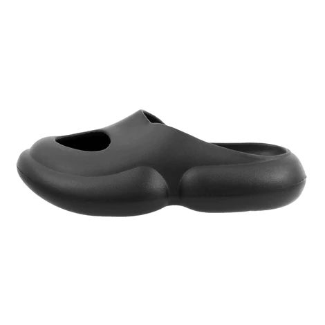 Wholesale Footwear Women's Cloud Hole Slides Black