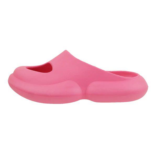 Wholesale Footwear Women's Cloud Hole Slides Pink
