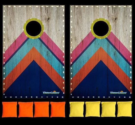 Wholesale Footwear Deluxe Led Illuminated Cornhole