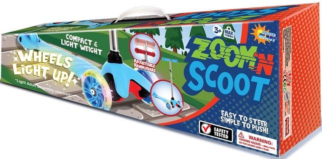 Wholesale Footwear Zoom 'n Scoot Scooter