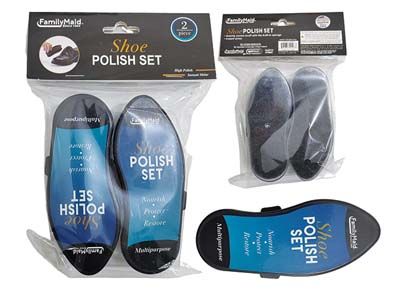 Wholesale Footwear 2 Piece Shoe Polish