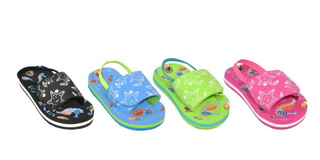 Wholesale Footwear Toddler  Touch Closure Top Sandals
