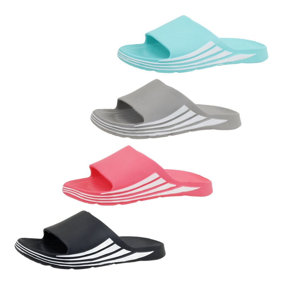 Wholesale Footwear Women's Side Stripe Sandal Assorted