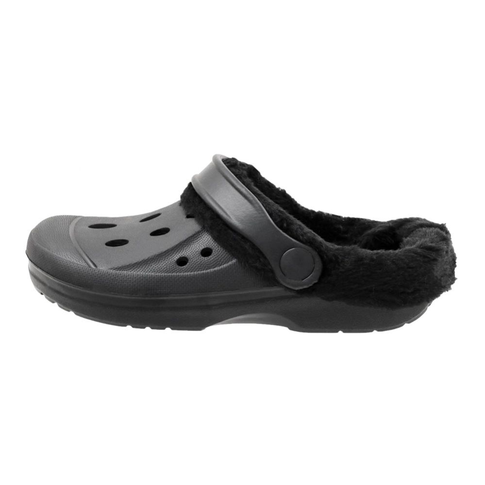 Wholesale Footwear Toddler's Fleece Lined Clog Gray