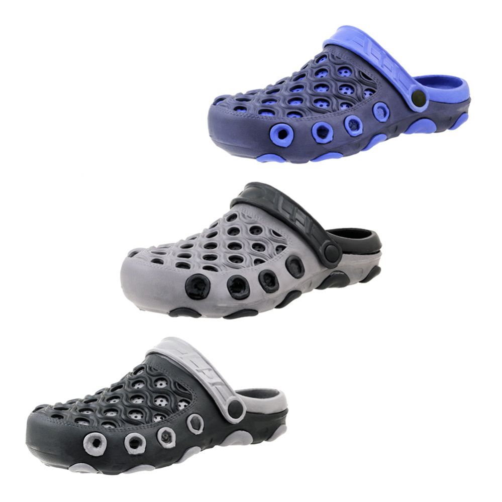 Wholesale Footwear Men's Double Layer Clog Assorted