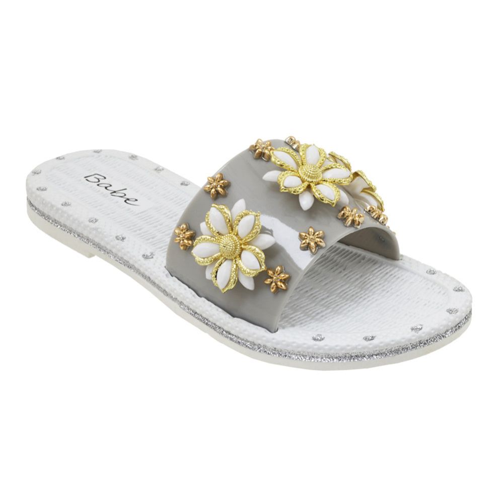 Wholesale Footwear Woman's Floral Slide Assorted