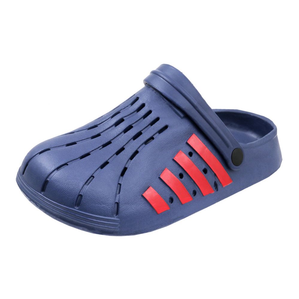 Wholesale Footwear Men's Stripe Clog Assorted