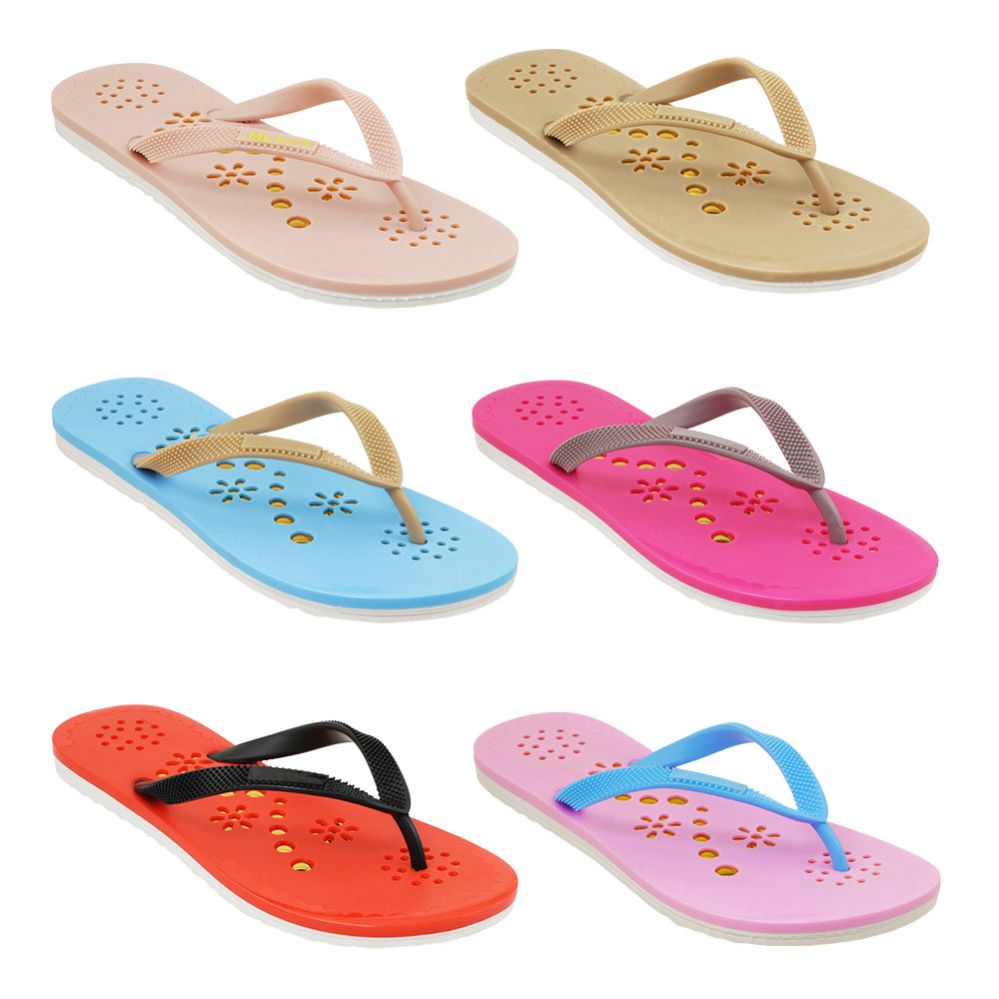 Wholesale Footwear Women's Embossed Sandal Assorted