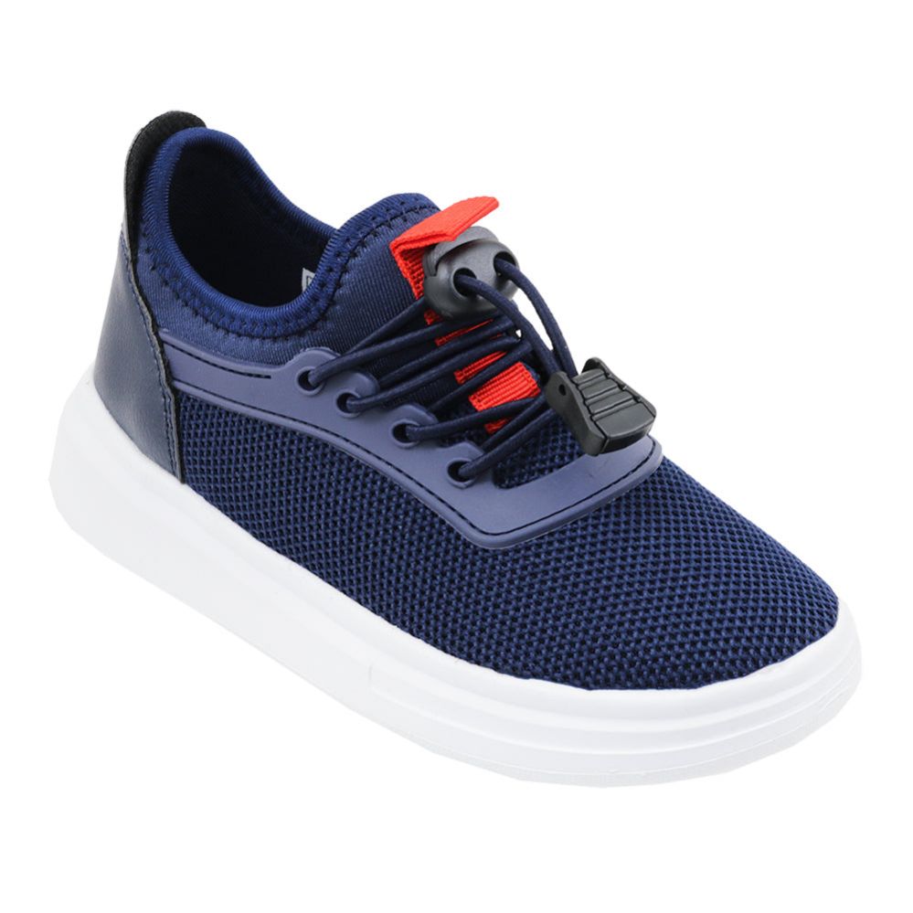 Wholesale Footwear Kid's Bungee Sneaker Navy