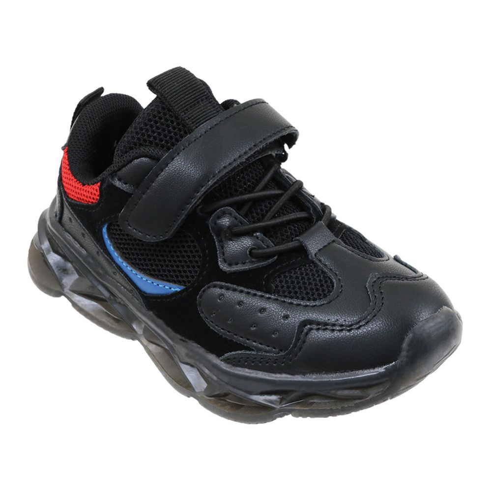 Wholesale Footwear Boy's Sneaker Black