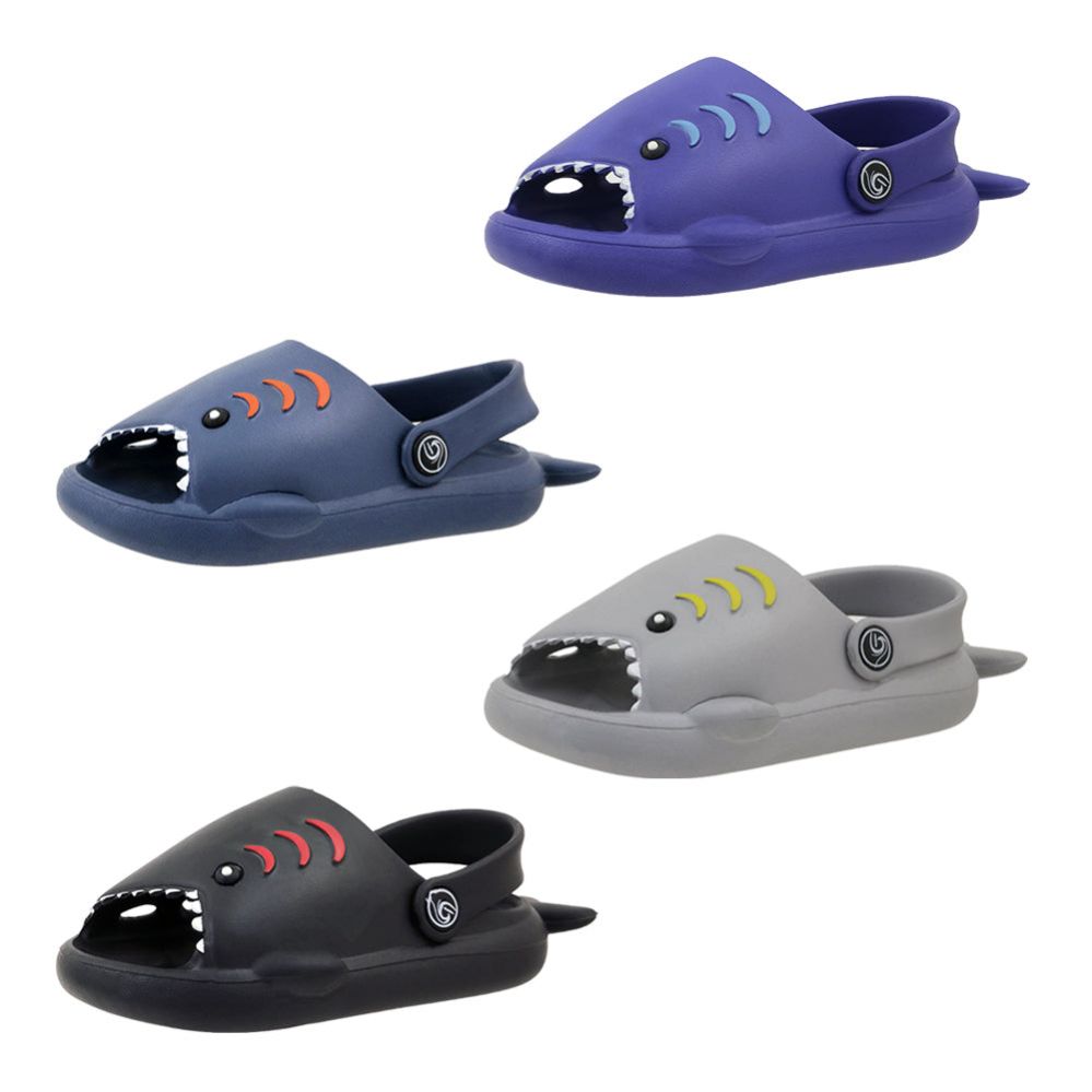 Wholesale Footwear Kid's Shark Clog Assorted