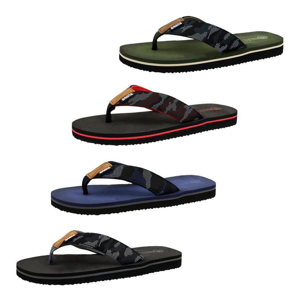 Wholesale Footwear Men's Camo Strap Sandal Assorted
