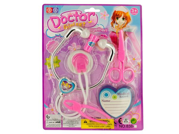 Wholesale Footwear Girls Doctor Playset
