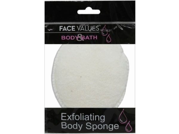 Wholesale Footwear Face Values Body And Bath Exfoliating Body Sponge