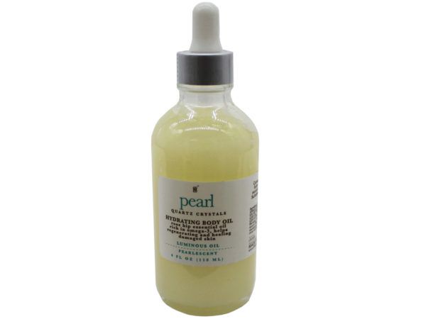 Wholesale Footwear 4oz Pearl Shimmer Hydrating Body Oil