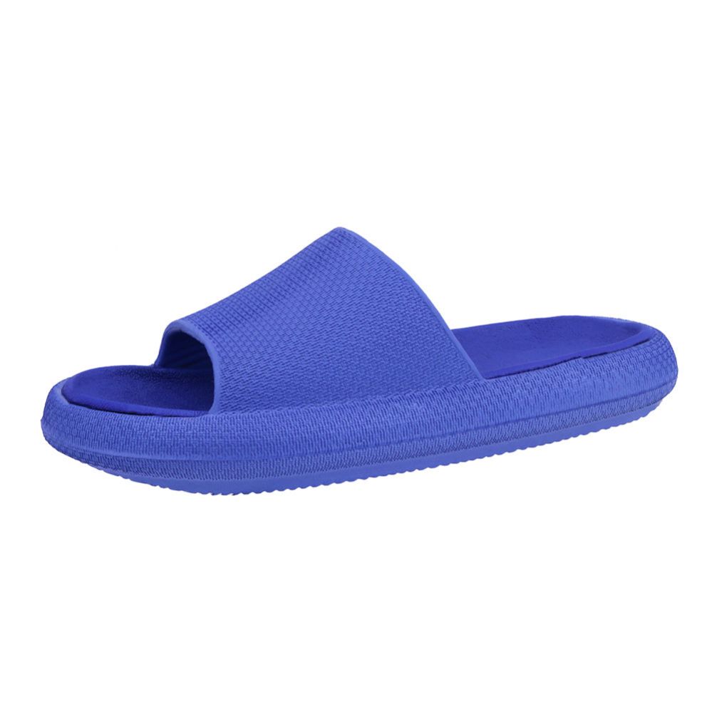 Wholesale Footwear Men's Double Layer Cloud Slide Royal