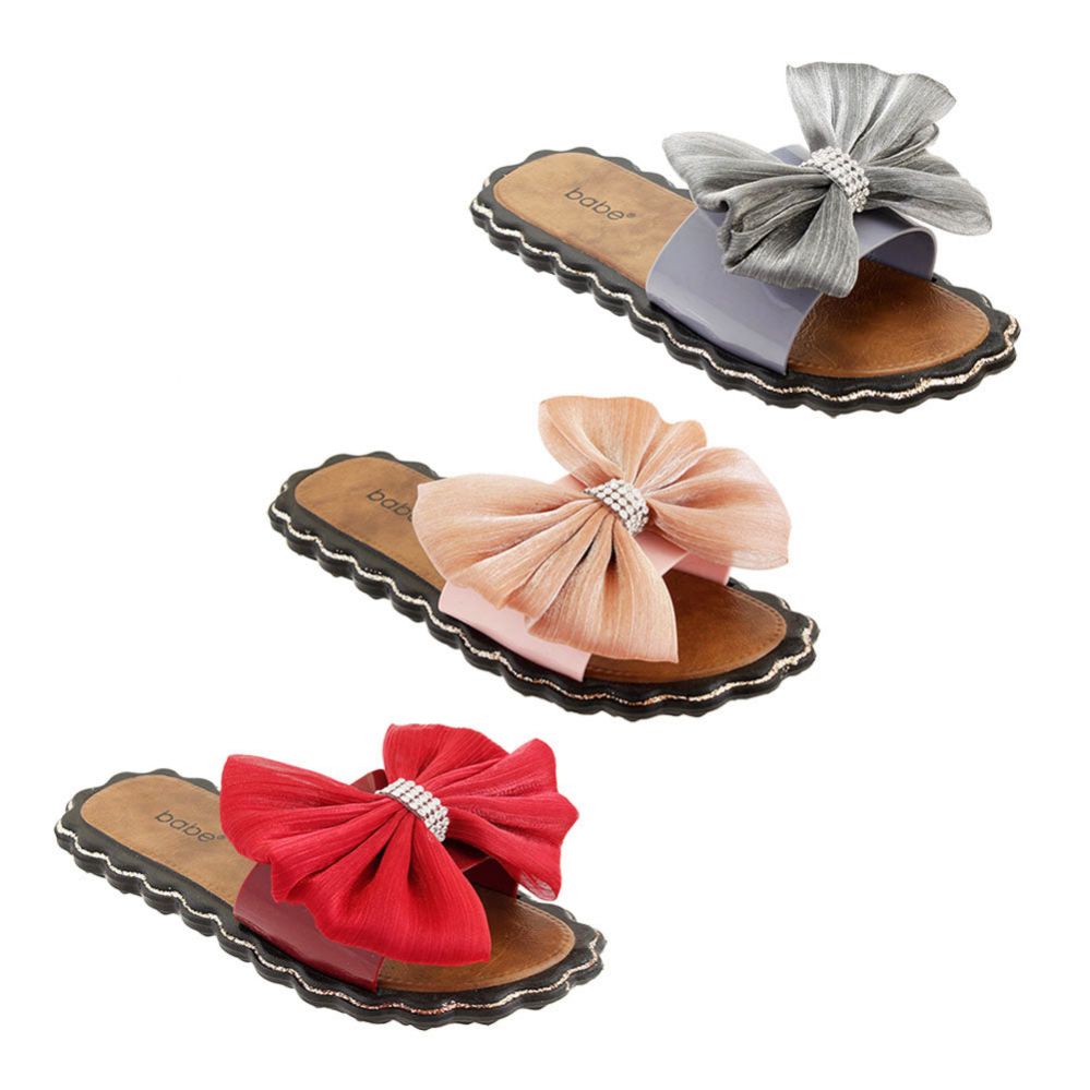 Wholesale Footwear Women's Bow Sandal Assorted