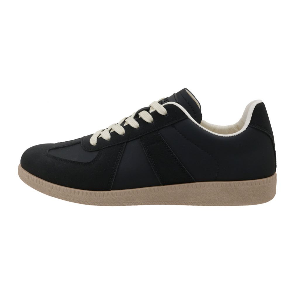 Wholesale Footwear Men's Low Court Sneaker Black