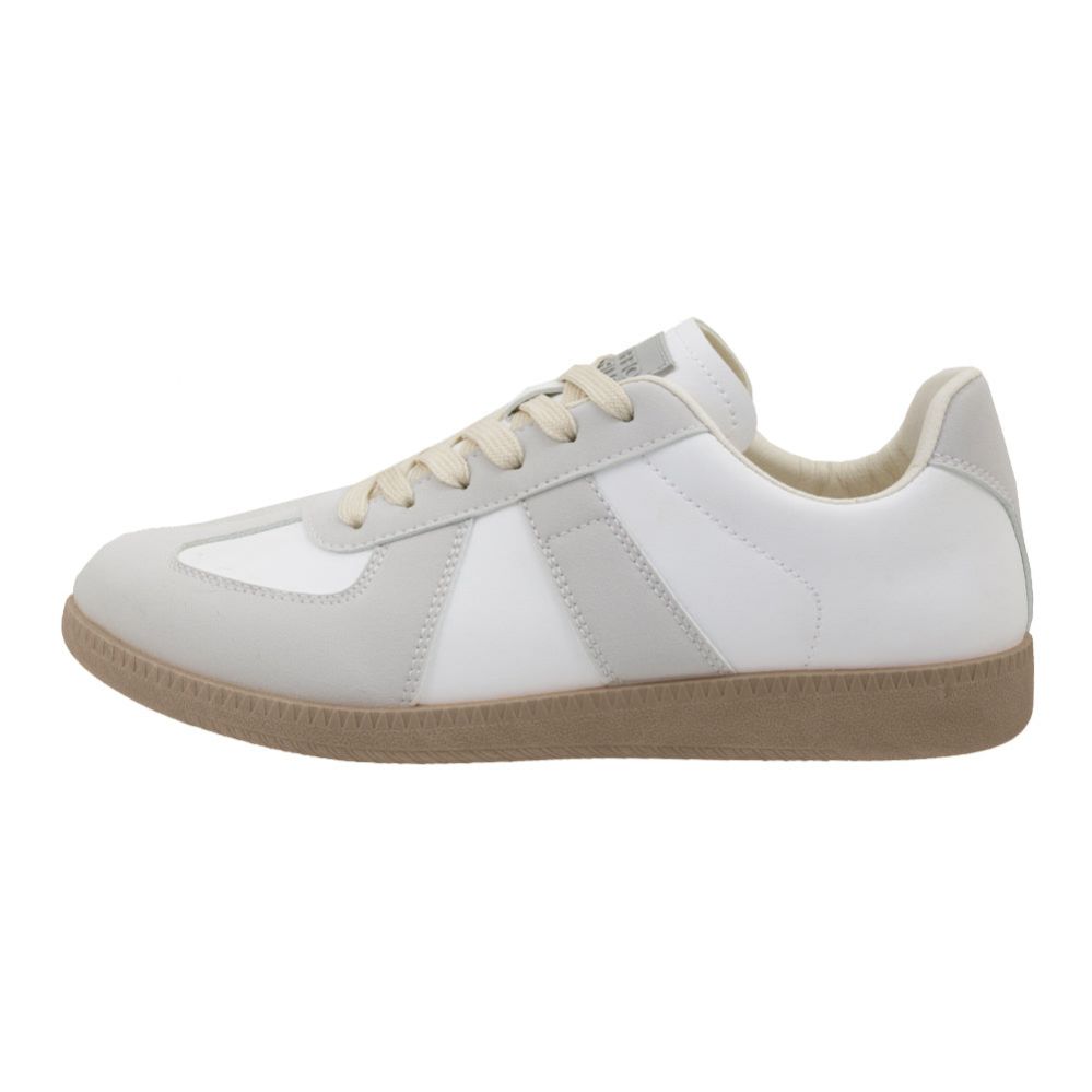 Wholesale Footwear Men's Low Court Sneaker White