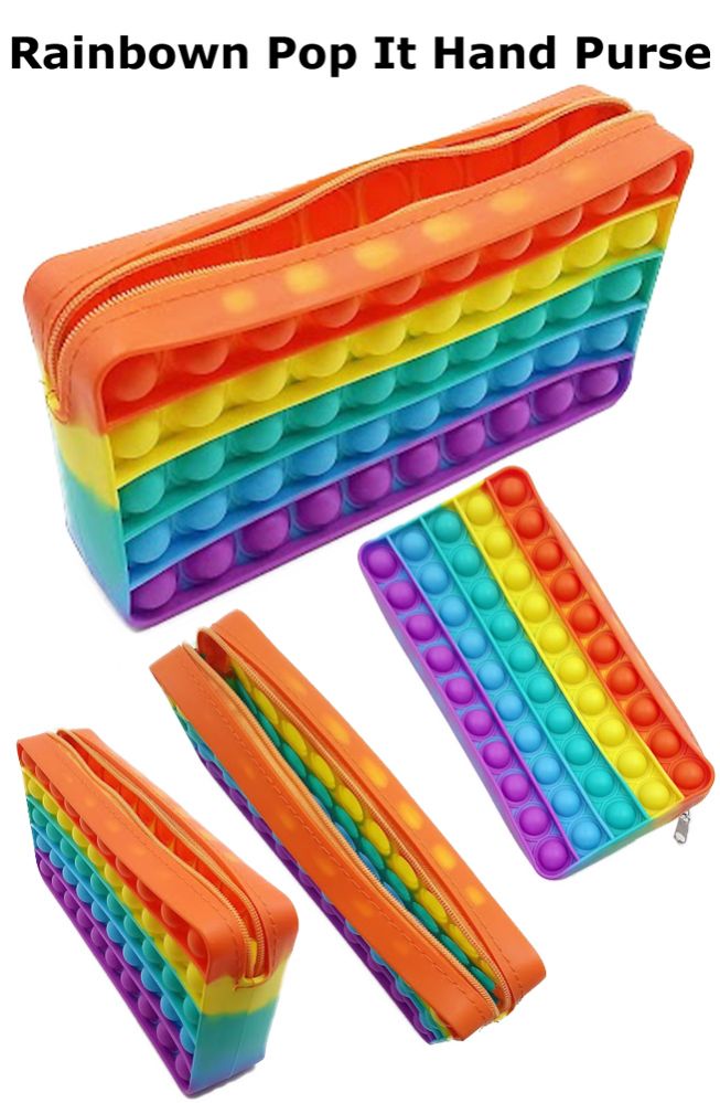 Wholesale Footwear Carnival Prizes - Pop It Hand Purse