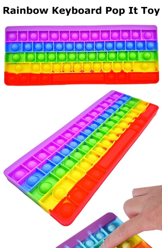 Wholesale Footwear Carnival Prizes - Rainbow Keyboard