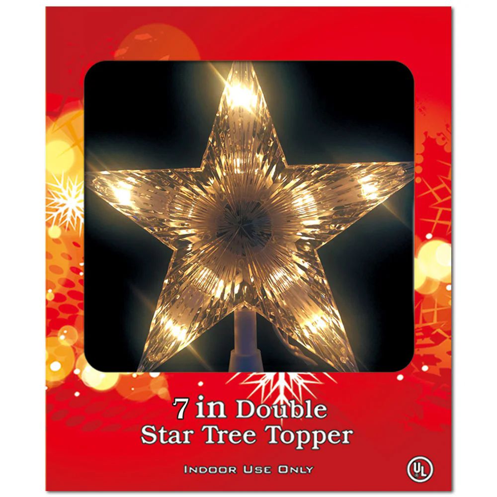 Wholesale Footwear 7"/10l Star Tree Topper