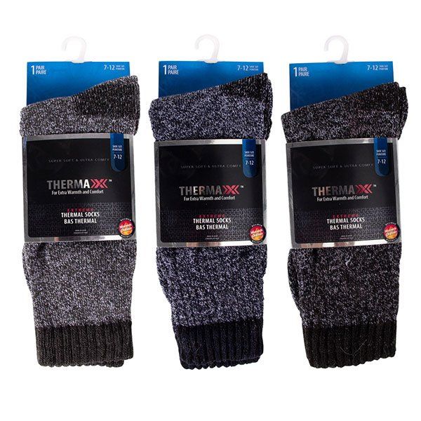 Wholesale Footwear Thermaxxx Thermal Socks Men
