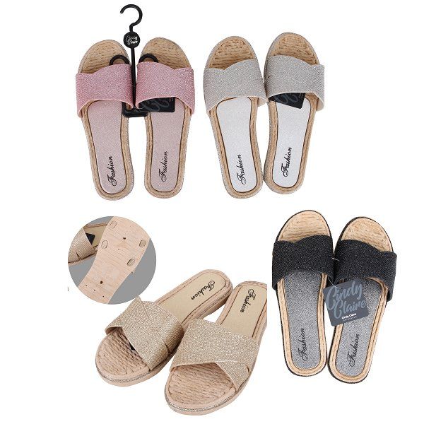 Wholesale Footwear CC Sandal Ladies Stones 2 Straps Style