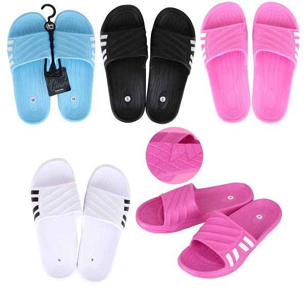 Wholesale Footwear CC Sandal Ladies 4 Side Stripes