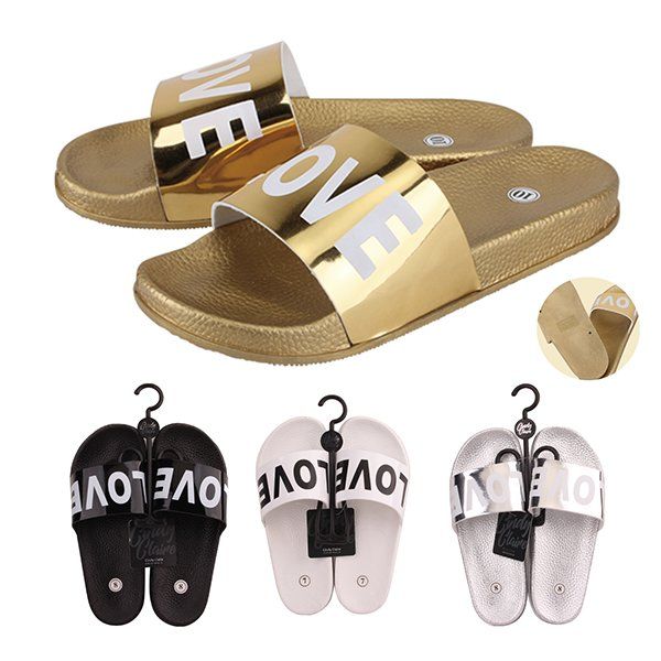 Wholesale Footwear CC Garden Sandal Love Print