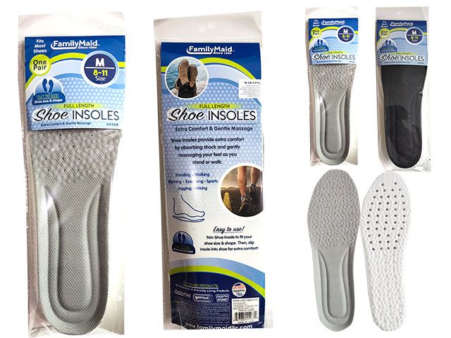 Wholesale Footwear Men Cushioned Shoe Insoles