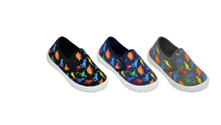 Wholesale Footwear Toddler Dinosaur SliP-Ons