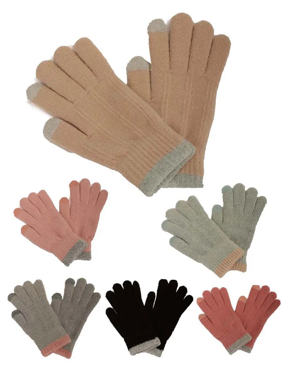 Wholesale Footwear Women's Touchscreen Gloves
