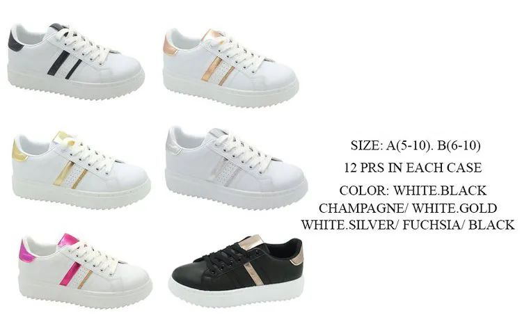 Wholesale Footwear Woman Star Print Shoe