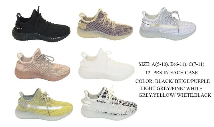 Wholesale Footwear Unisex Running Sneakers
