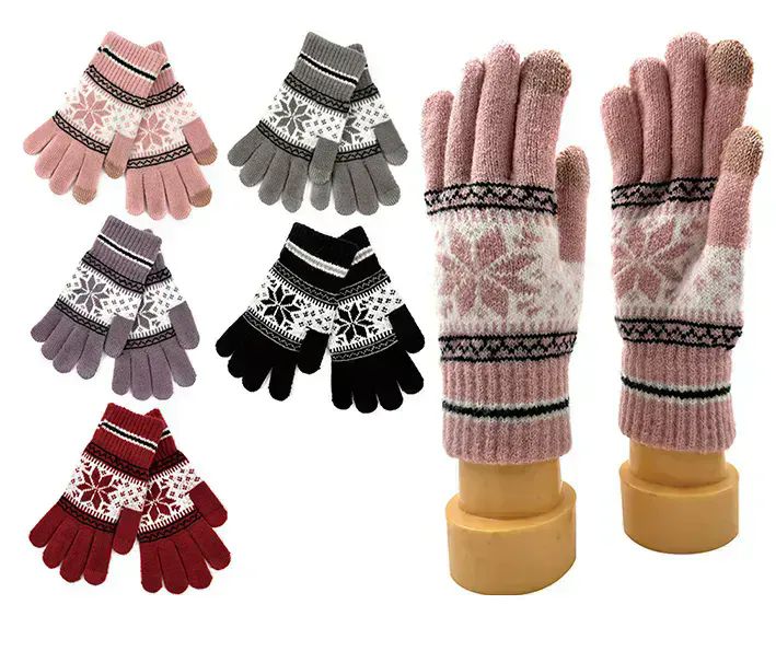 Wholesale Footwear Womens Winter Touchscreen Gloves