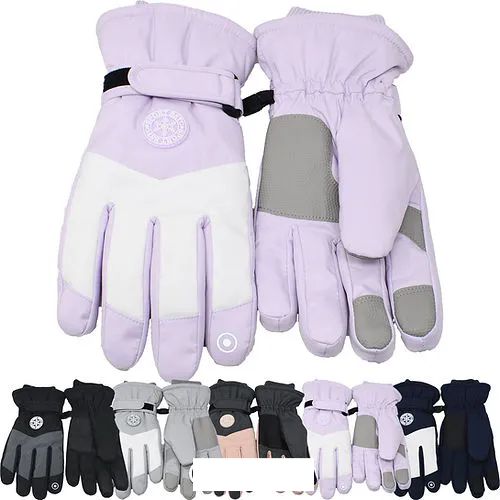 Wholesale Footwear Women's Winter Gloves Heavy Duty Adjustable Strap