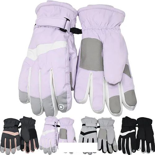 Wholesale Footwear Women's Winter Gloves Heavy Duty Adjustable Strap