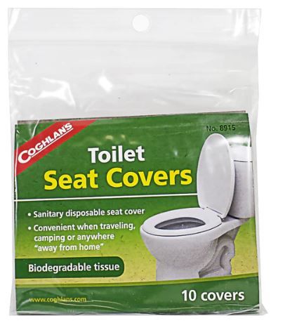 Wholesale Footwear Coghlan's Toilet Seat Covers - Pack of 10