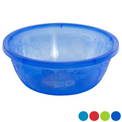 Wholesale Footwear Bowl Large Round With Fruit Design 180 Oz 4 Colors In Pdq #magic Bowl