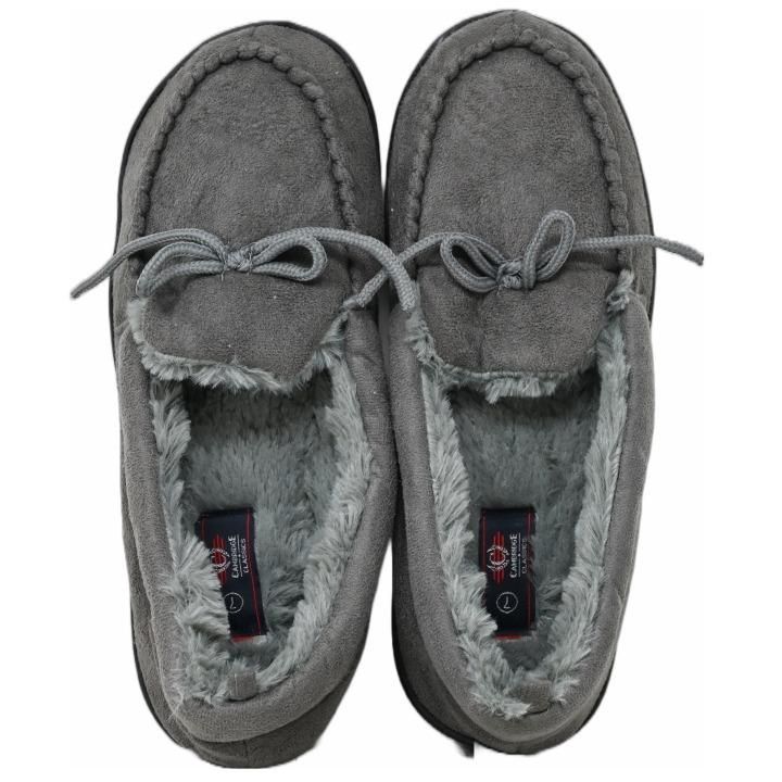 Wholesale Footwear Activ Pro Grey Men Moccasins Asst Size C/p 24