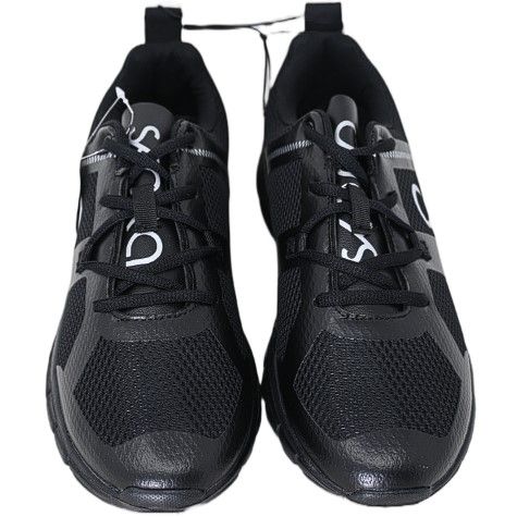 Wholesale Footwear Men Jet Black Sneaker Shoes C/p 18