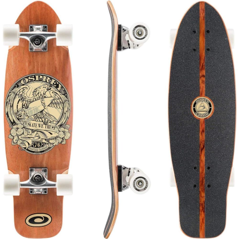 Wholesale Footwear 27 In Osprey Inin Skate We Trust In Mini Cruiser Skateboard C/p 4