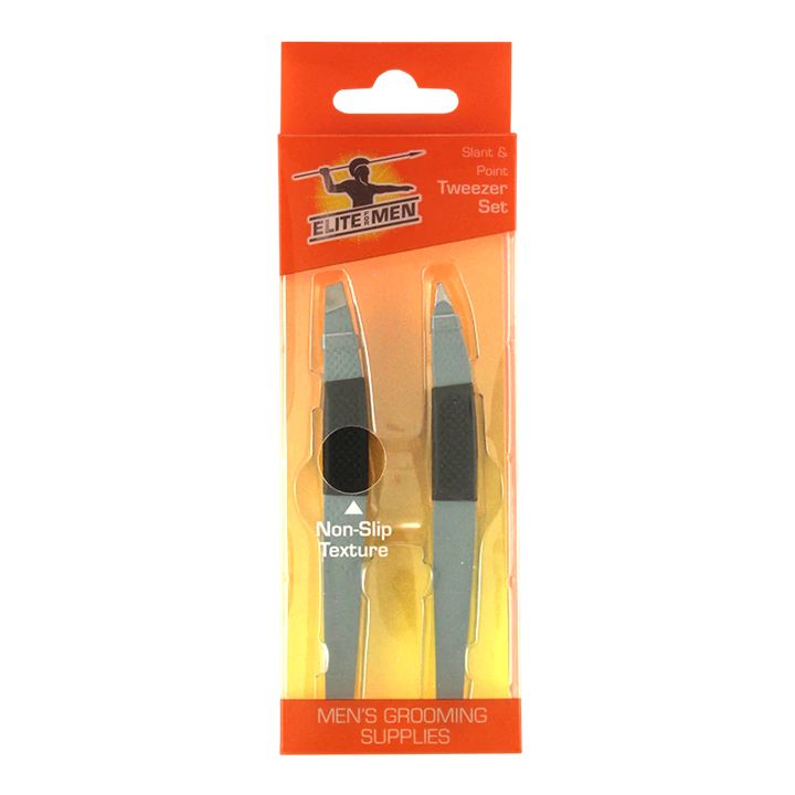 Wholesale Footwear 2pk Men Soft Touch Tweezers C/p 144