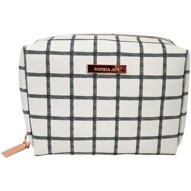 Wholesale Footwear Sophia Joy Checked Out Purse Kit Cosmetic Case C/p 12
